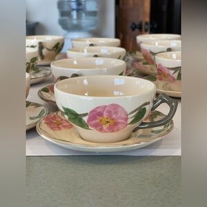 Franciscan Desert Rose teacup and saucer